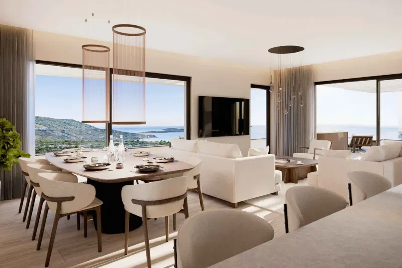Attico di lusso con vista panoramica sul mare all'interno di un nuovo edificio – 2