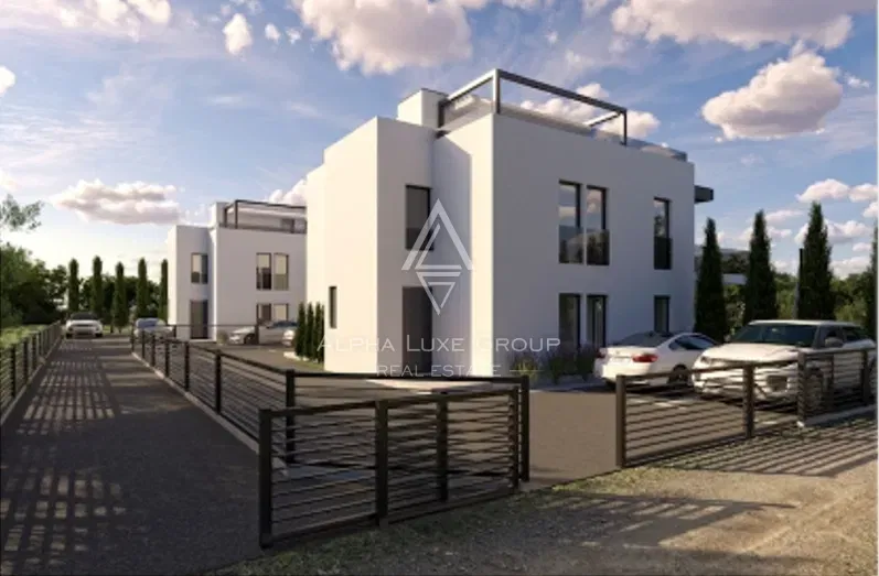 Karigador, Istria: New semi-detached home with sea view – 2