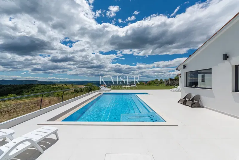 Istria, Buzet - villa di lusso, 210m2, con vista unica – 2