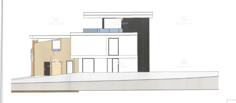 Istria, Savudrija, terreno edificabile, 1.035 m2, vendita, progetto preliminare – 3