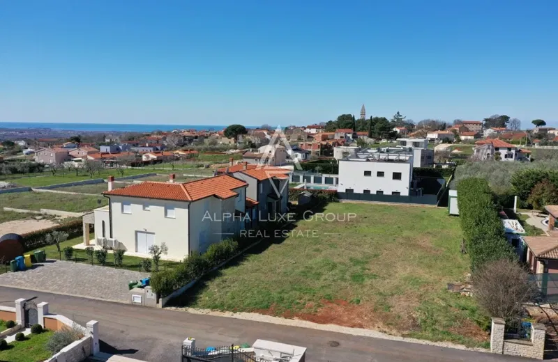 Kaštelir, Istria: Terreno edificabile 940 m² vista mare – 2