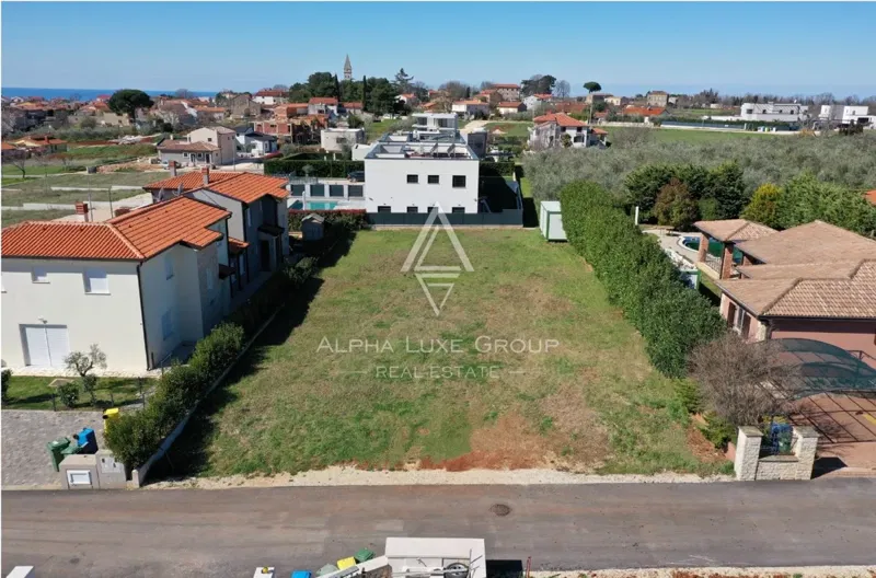 Kaštelir, Istria: Terreno edificabile 940 m² vista mare – 3