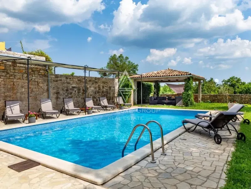 Pazin, Istria – Villa in pietra ristrutturata con piscina – 2