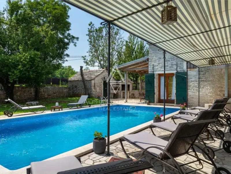 Pazin, Istria – Villa in pietra ristrutturata con piscina – 3