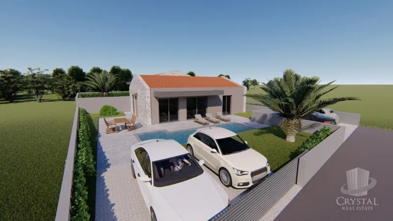 Near Vižinada, new construction! Single-family house with pool – 2