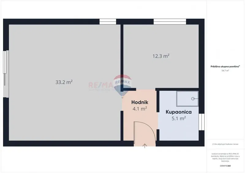 Appartamento Štinjan, Pula, 54m2 – 2
