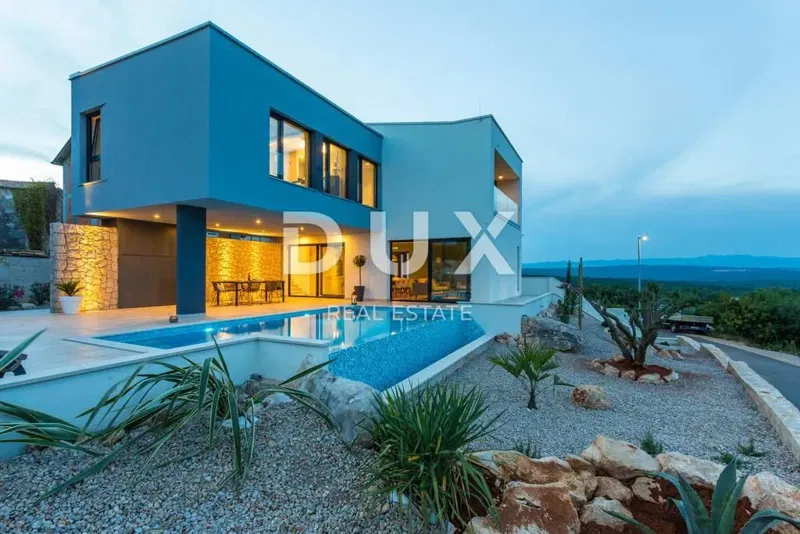 ISLAND OF KRK, TOWN OF KRK - Luxury villa with pool and sea view – 2