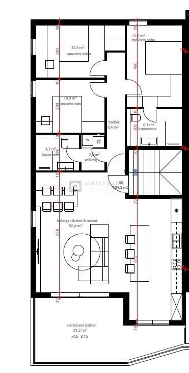 Apartment Žaborić – 3