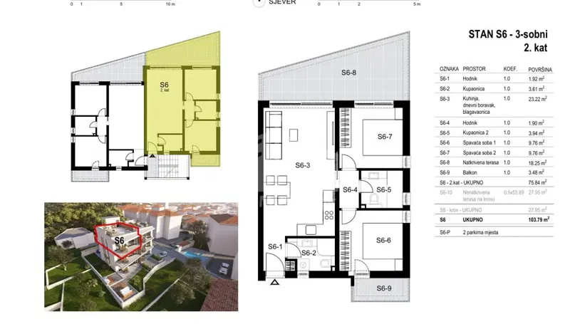 LUXURY PENTHOUSE*** Two bedrooms 75 m2 + 55 m2! – 2