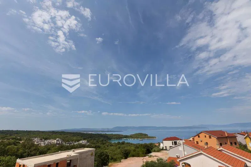 Krk, Njivice, 124.57 m² three, bedroom apartment with rooftop terrace, pool, and sea view – 2