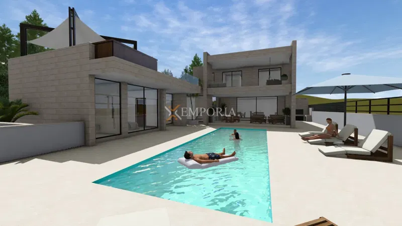 Newly built house with pool, 352.45 m², Ražanac – 2