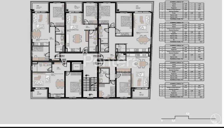 Lakás/lakás Poreč, 48,07m2 – 2