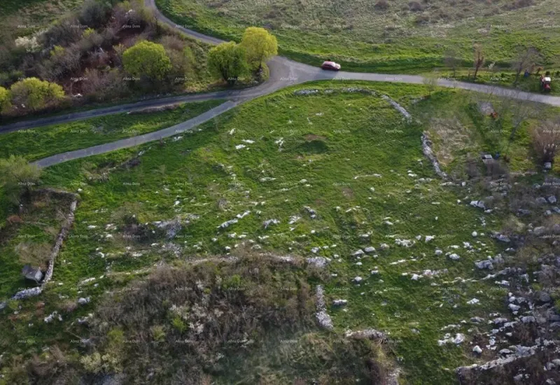 JESENOVIK, Building land at the foot of Učka Nature Park – several plots with a view of nature – 2