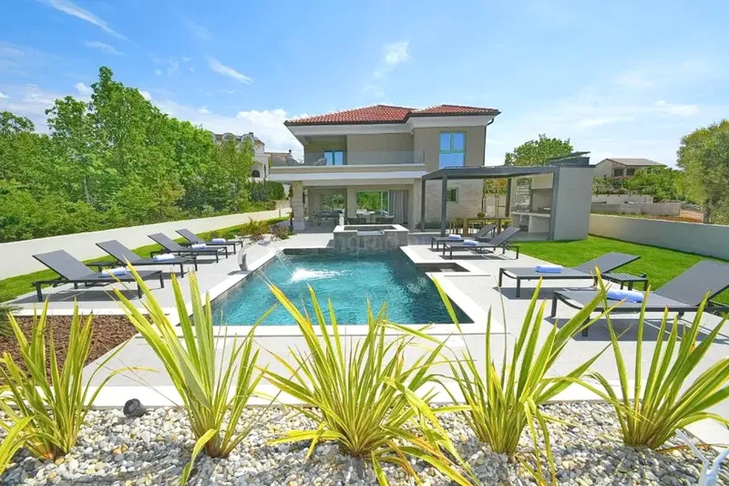 Krk, dintorni, villa mediterranea con ampio giardino! – 2
