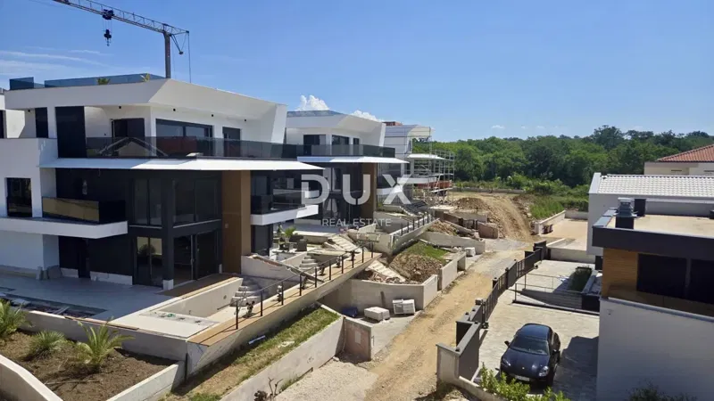 KRK SZIGET, NJIVICE - Exkluzív új épület, apartman medencével! – 2