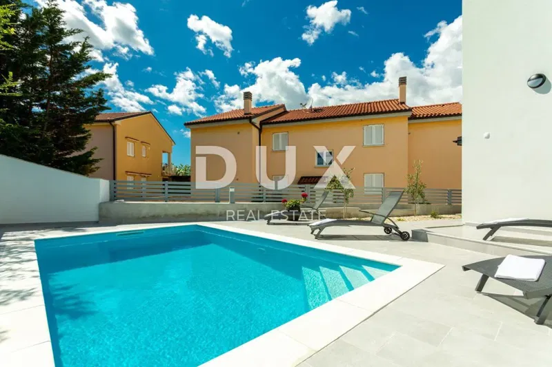 ISLAND OF KRK - Semi-detached house with pool 100 meters from the sea! – 2
