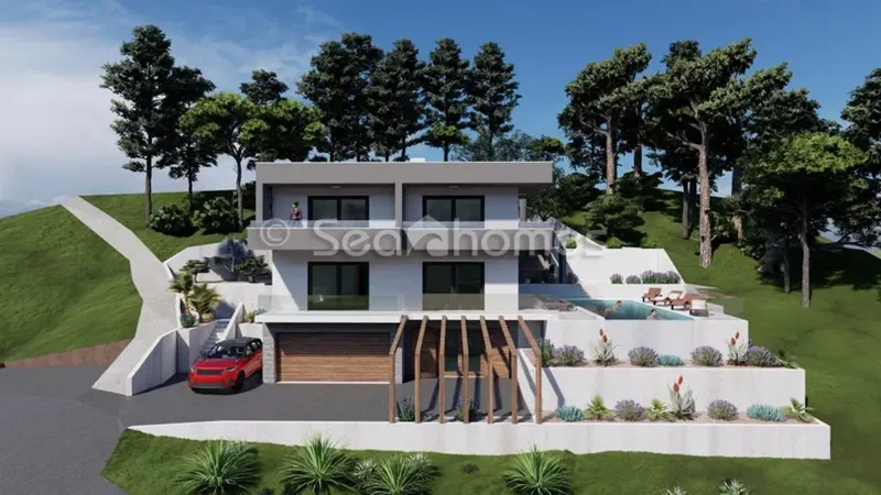 Vila s bazenom, prodaja Roh-bau
