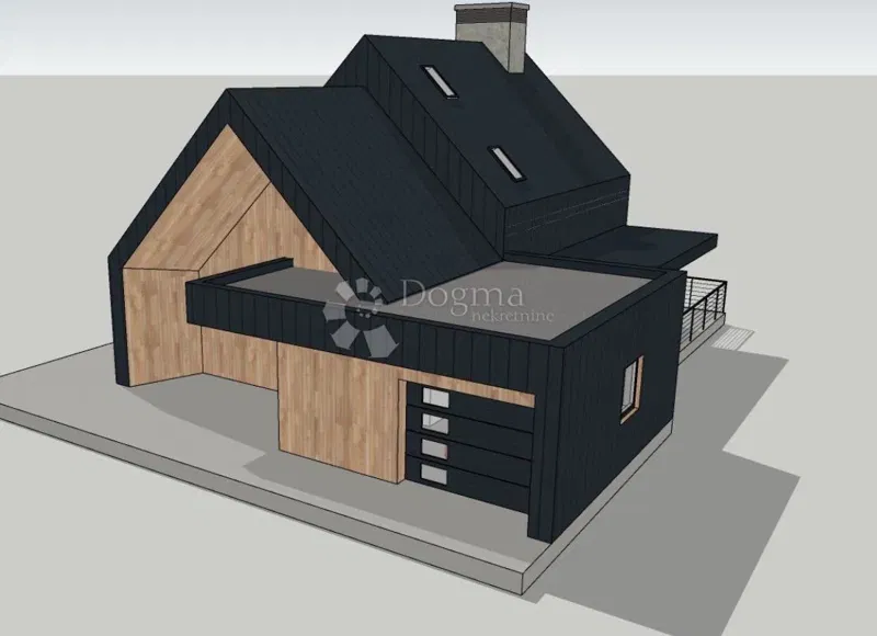 Земля под застройку Vrata, Fužine, 1.741m2 – 2