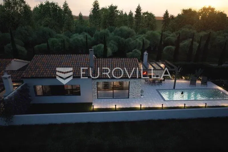 Istria, Kaštelir, Modern single-family house in a row, 87,4 m² – 3