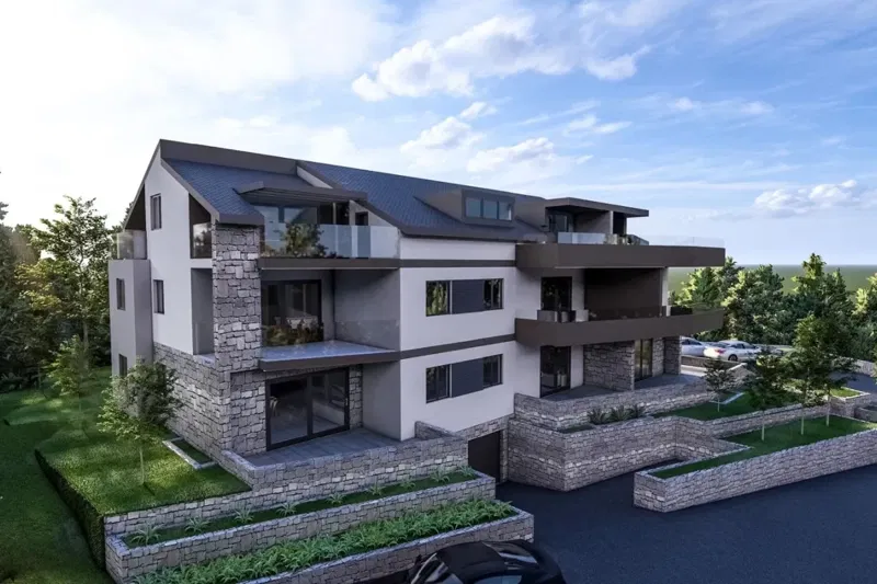 Modern apartment with coastal view, second row from the sea – 3