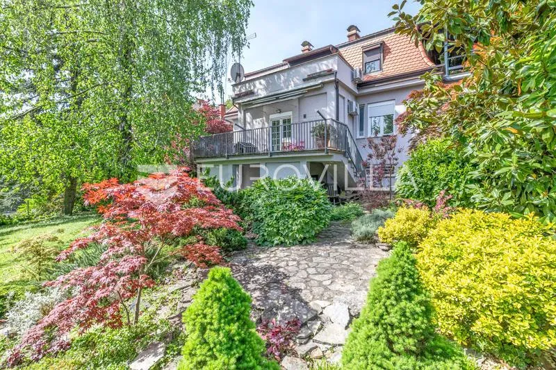 Zagreb, Srebrnjak, beautiful villa with landscaped garden – 2