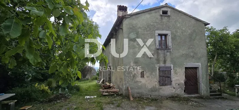 ISTRIEN, GRAČIŠĆE – Freistehendes Steinhaus zur Renovierung mit Aussicht