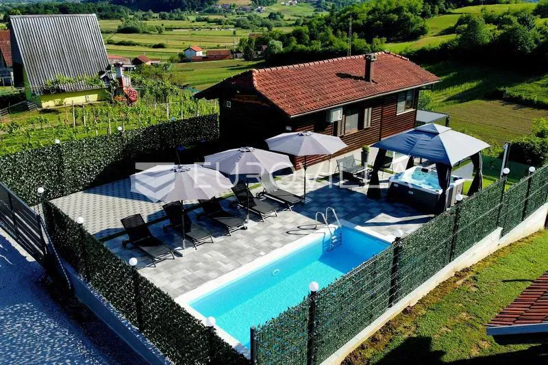 Veliko Trgovišće, beautiful holiday house 100 m2 with swimming pool – 2