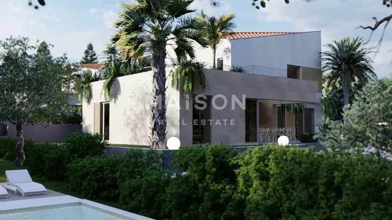Island of Krk, Malinska, luxury villa within a resort with sea view – 3