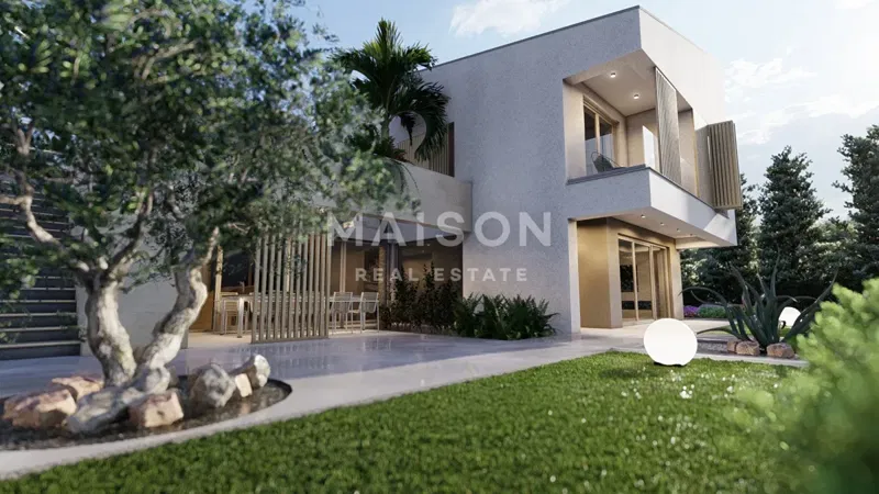 Island of Krk, Malinska, luxury villa within a resort with sea view – 3