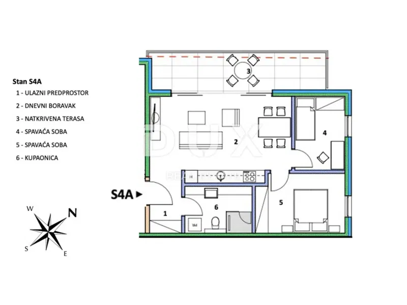 Appartamento Umag, 70,40m2 – 3