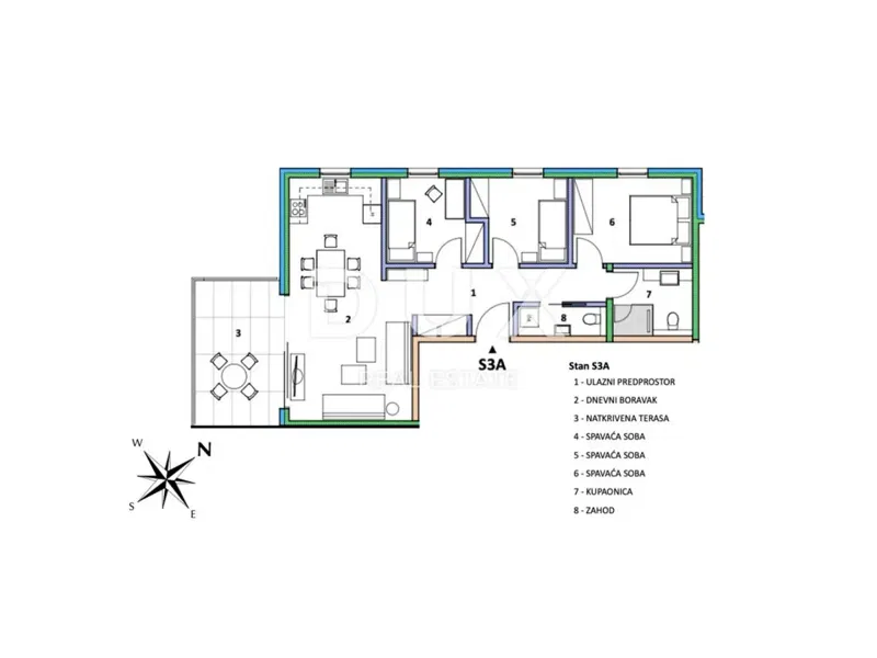 Apartment Umag, 70,40m2 – 3
