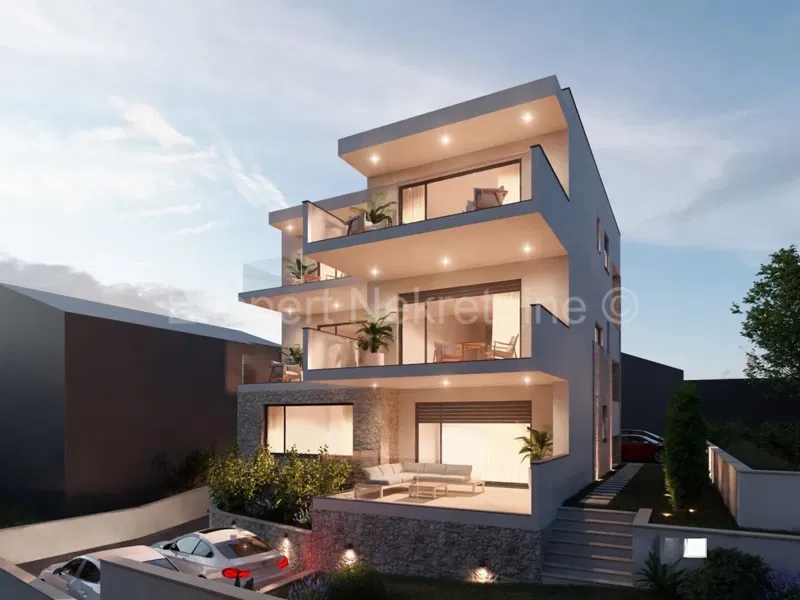 Rogoznica, Ražanj, appartamento con due camere da letto 63,52 m2, vista mare, a 160 m dal mare – 2