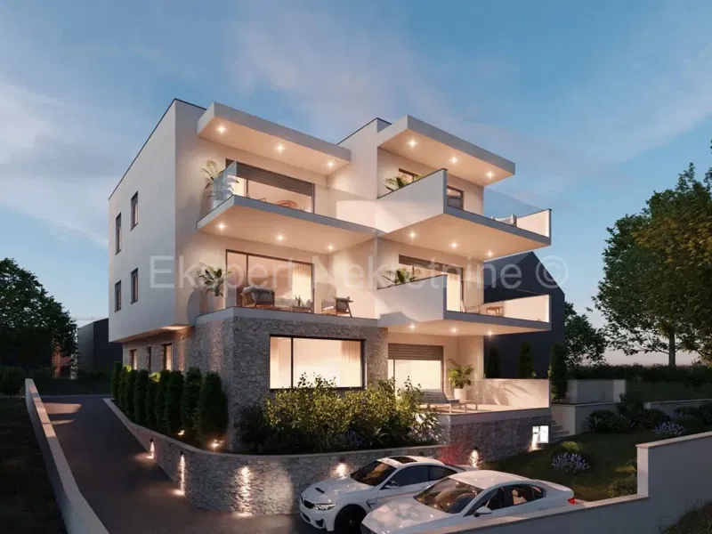 Rogoznica, Ražanj, appartamento con due camere da letto 63,52 m2, vista mare, a 160 m dal mare – 3