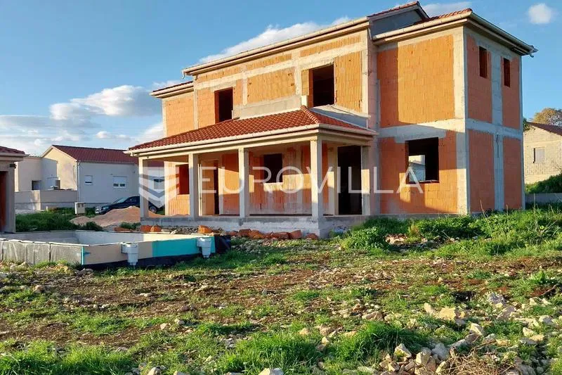 Zadar, Poličnik, a house in the Rohbau phase in a great location – 3