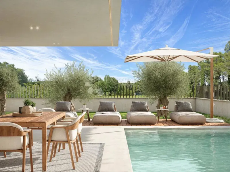 Apartment with pool and garden near the beach – Rovinj, new building – 3