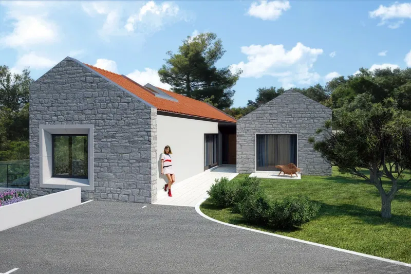 Building land with project – 3