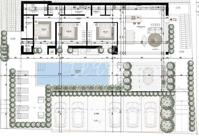 Land Rabac, Labin, 605m2 – 3