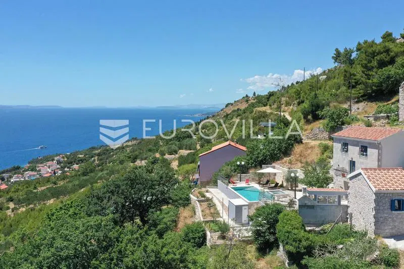 Omiš, Čelina - stone house with panoramic view – 2