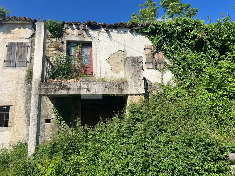 Istra okolica Buzeta kamena starina sa velikom okućnicom – 2