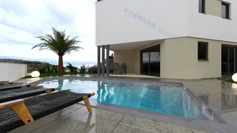 Vrbnik - Ground floor apartment with pool and garden – 2