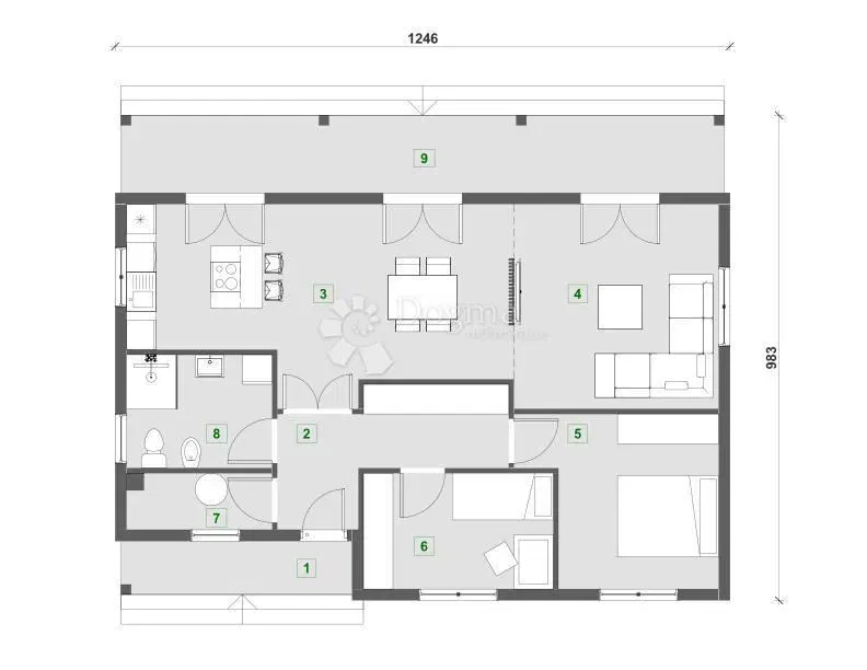 Дом Centar, Samobor, 121,40m2 – 3
