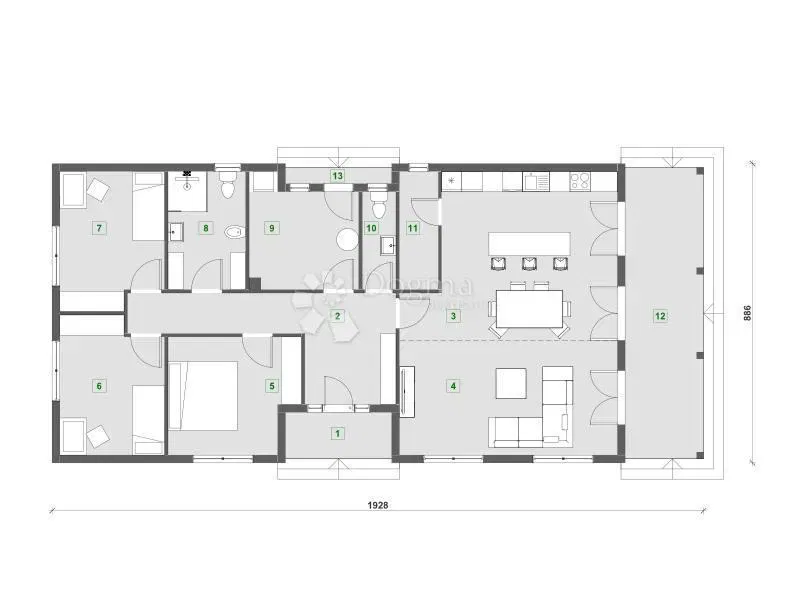 House Centar, Varaždin, 169,51m2 – 3