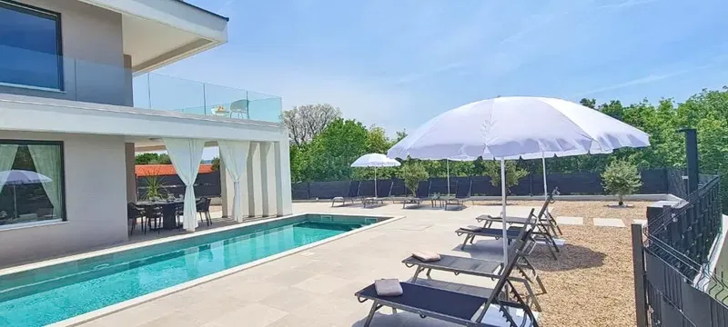 Vrbnik area, modern luxury house with swimming pool and garden! – 2