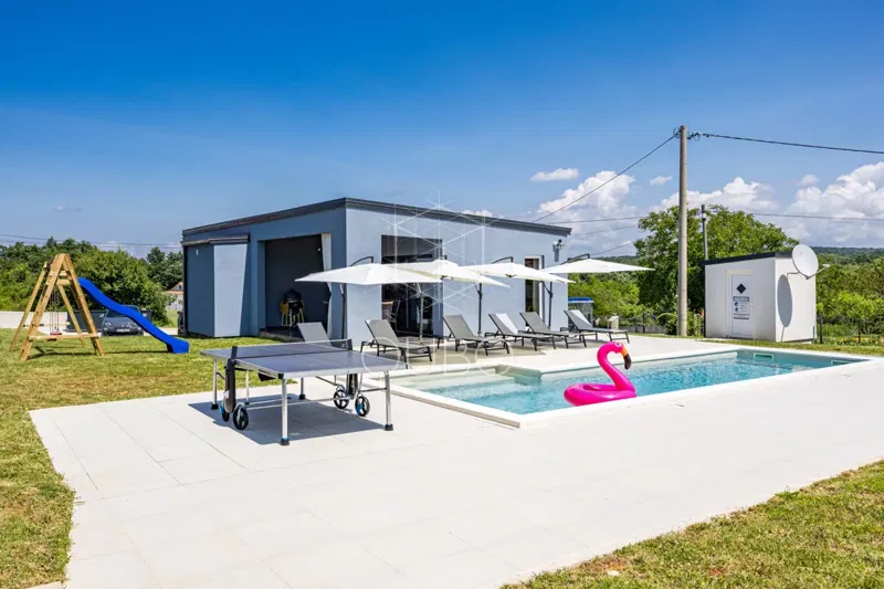 Žminj – Modern One-Level Villa with Pool in the Heart of Istria – 3