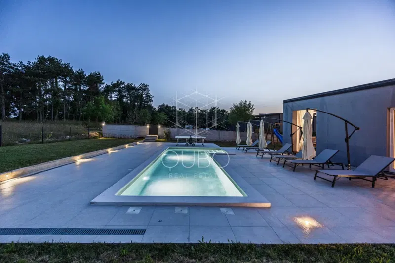 Žminj – Modern One-Level Villa with Pool in the Heart of Istria – 2