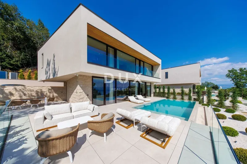 OPATIJA, MOŠĆENIČKA DRAGA - luxury villa with swimming pool on a top position with panoramic sea views – 2