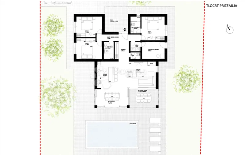 Building land Ninski Stanovi, Nin, 930m2 – 2