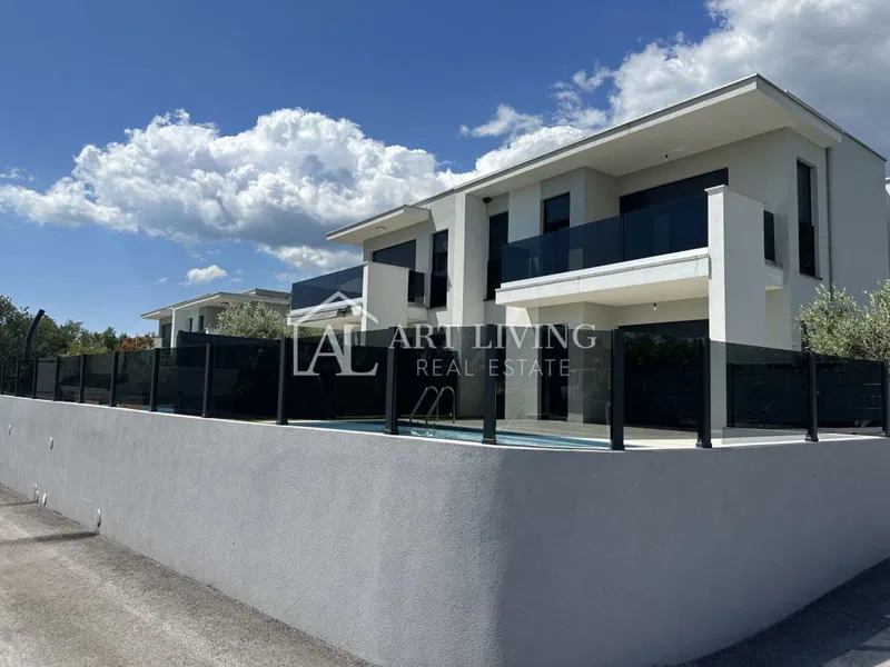Istra, Umag, okolica-moderna dvojna vila s bazenom, 1,3 km od mora – 3