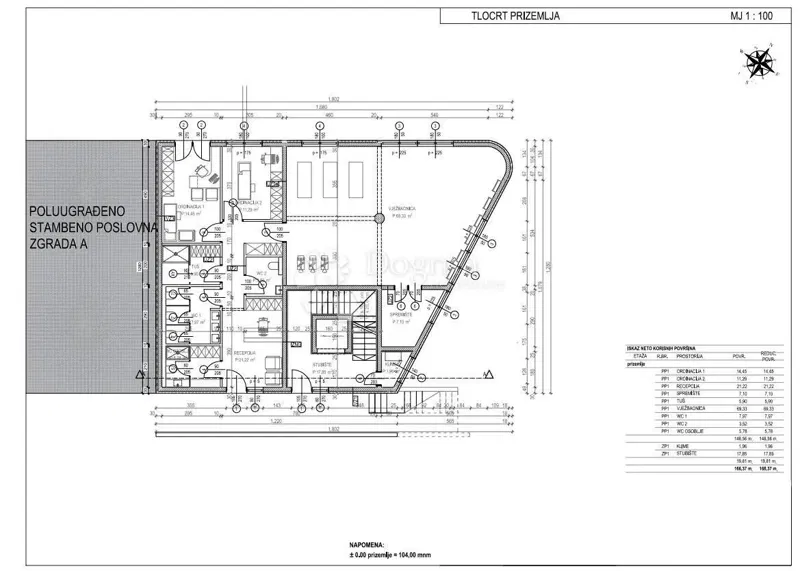 Locale commerciale Tar, Tar-Vabriga, 146,56m2 – 3