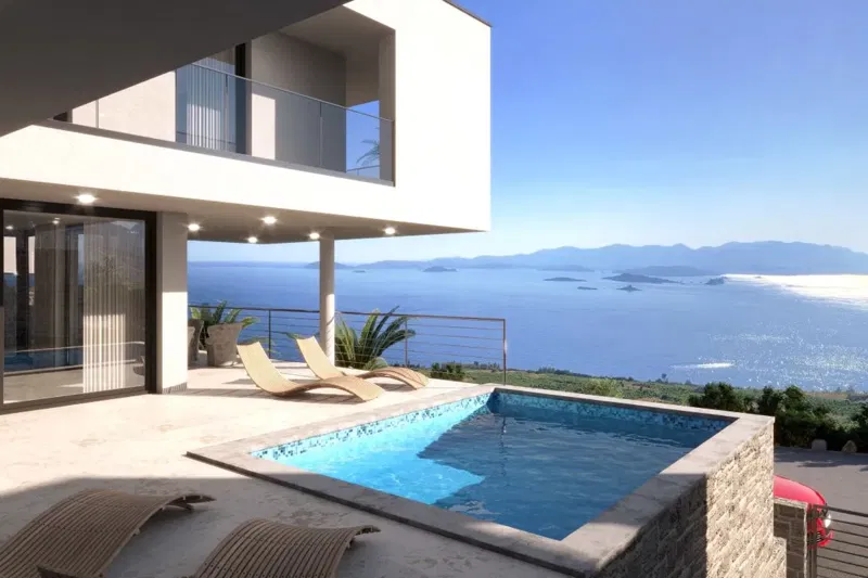 Villa with pool and unobstructed sea views – 2